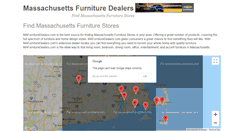 Desktop Screenshot of mafurnituredealers.com